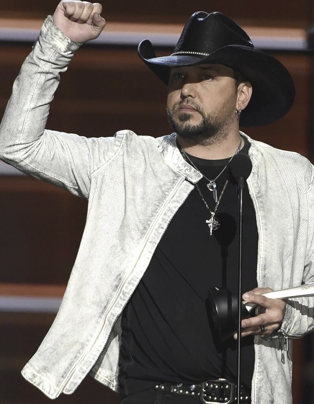 Jason Aldean, &#8222;Entertainer des Jahres&#8220; bei den Country Awards 2018  | Foto: Chris Pizzello (dpa)