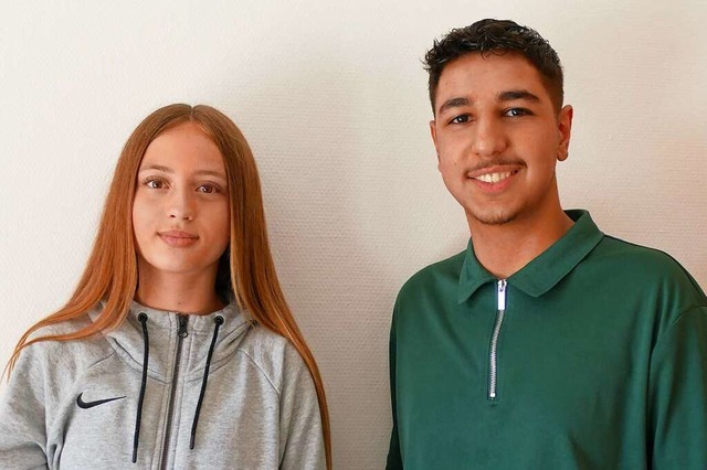 Karina Denneker und Hadi Sayed-Ahmad  | Foto: Sophia Kaiser