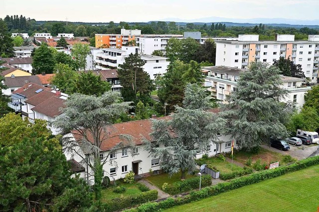 Im Innenhof darf seit dem Gerichtsurteil im Mai gebaut werden.  | Foto: Thomas Kunz