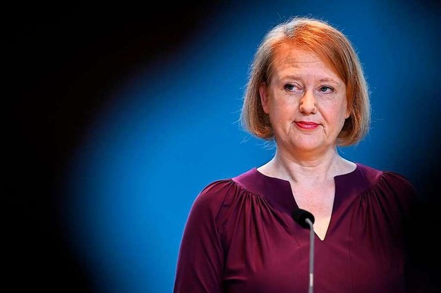 Bundesfamilienministerin Lisa Paus (Gr...er Christian Lindner (FDP) verweigert.  | Foto: Britta Pedersen (dpa)