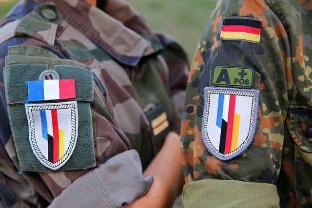 Neue Kommandeure der Deutsch-Franzsischen Brigade: 