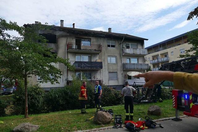 Sachverstndige untersuchen den verheerenden Brand in Weil am Rhein erst nchste Woche