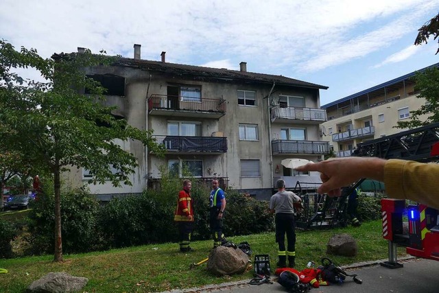 In der Klybeckstrae hat es gebrannt.  | Foto: Ulrich Senf