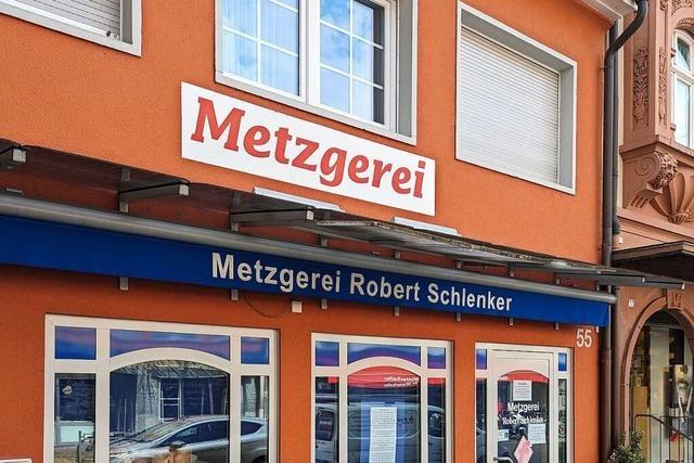 Metzgerei Robert Schlenker schließt ihr Ladengeschäft in Waldkirch