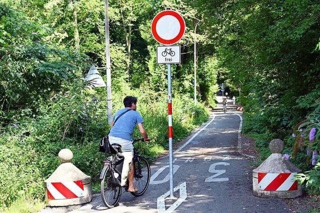 Den Schlierberg-Schleichweg von Freiburg nach Merzhausen gibt es nicht mehr