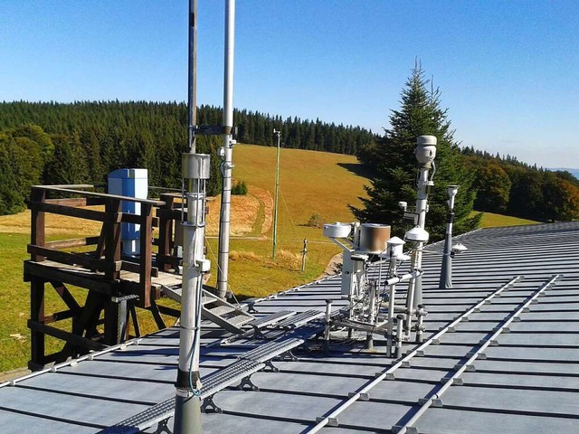Die Messstation auf dem Schauinsland  ist eine der hchsten in Deutschland.  | Foto: Bundesamt fr Strahlenschutz
