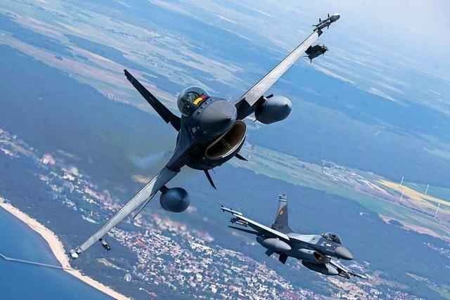 F-16-Kampfjets für die Ukraine: Ein bisschen, irgendwann