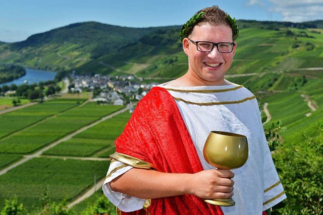 Ein Vorbild fr das Weinanbaugebiet Ba...ndkreis Bernkastel-Wittlich) gekrnt.   | Foto: Harald Tittel