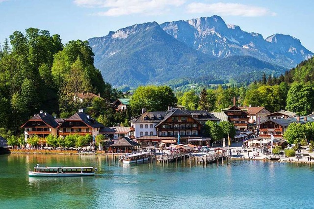 Das Berchtesgadener Land (Foto) in Bay...ald nun einen tdlichen Unfall gehabt.  | Foto: Lino Mirgeler (dpa)