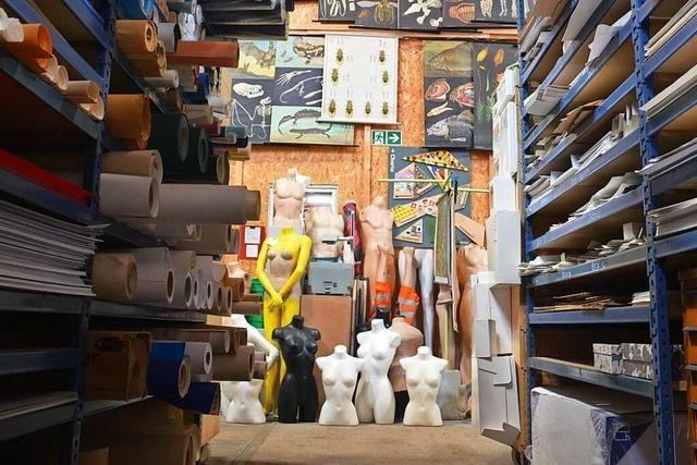 Der Basler Materialmarkt Offcut ist eine Fundgrube voller Holz, Stoff und Metall