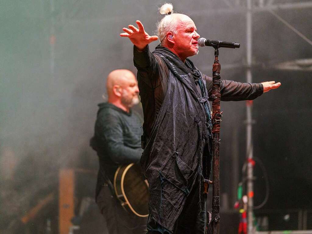 Ob mittelalterlich gewandet oder zivil: Die Besucher des Mittelalterlich Phantasie Spectaculum in Weil am Rhein hatten jede Menge Spa beim Festival.