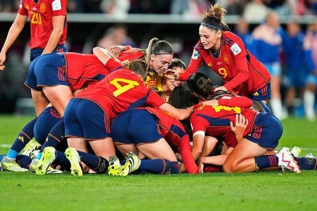 Spaniens Fuballerinnen feiern ersten WM-Titel