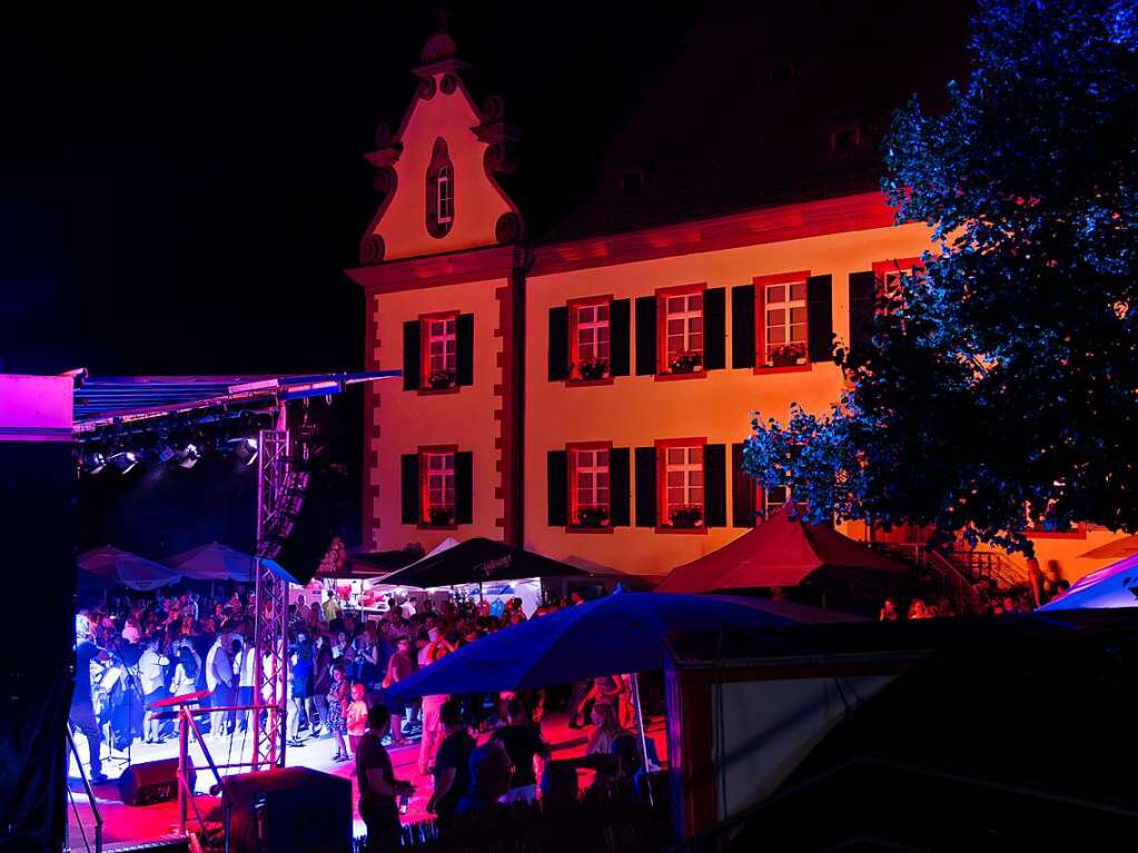 Stimmungsvoll und gut besucht war das Wein-Musik-Fest am Ebringer Schloss.