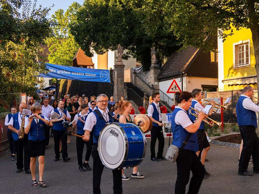 Stimmungsvoll und gut besucht war das Wein-Musik-Fest am Ebringer Schloss.