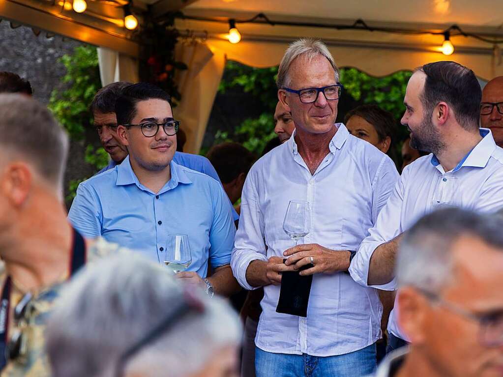 Stimmungsvoll und gut besucht war das Wein-Musik-Fest am Ebringer Schloss.