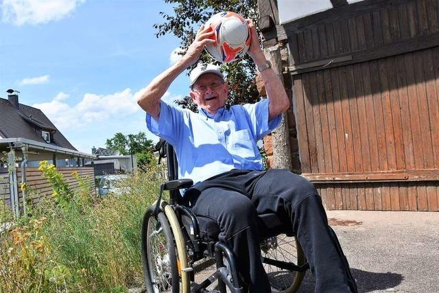 Erich Engler ist 99 Jahre alt – und fast sein Leben lang Mitglied bei den Spielvereinigung Gundelfingen