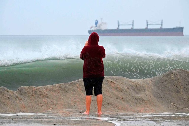 Tropenstrme sind sehr ungewhnlich in...chnittlichen Jahresmengen bersteigen.  | Foto: ROBYN BECK (AFP)