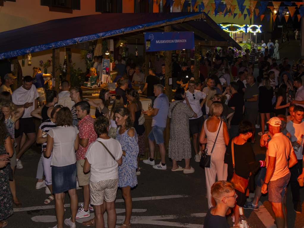 Stimmungsvoll und gut besucht war das Wein-Musik-Fest am Ebringer Schloss.