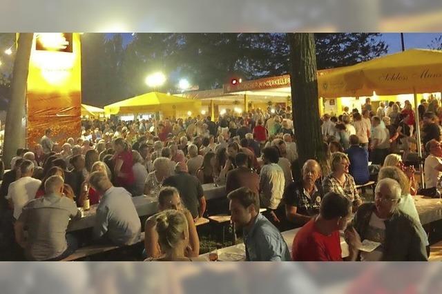 Am Freitag beginnt das Breisacher Weinfest