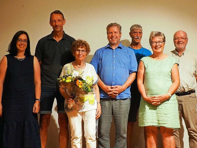 Brigitte Wittkmper (Dritte von links)...ntzmann und Tonio Palick (von links).  | Foto: Herbert Frey