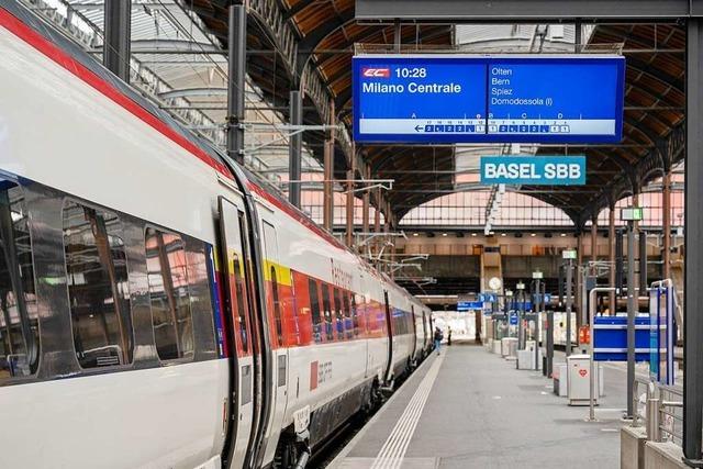 Vom Bahnhof Basel SBB kommt man ohne Umstieg in Europas Metropolen