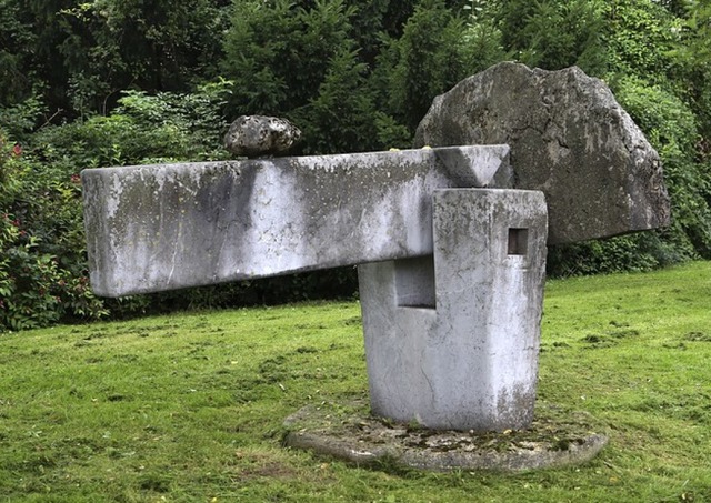 Die Skulptur &#8222;Komet&#8220; von Lszl Kotormn  | Foto: Christoph Breithaupt