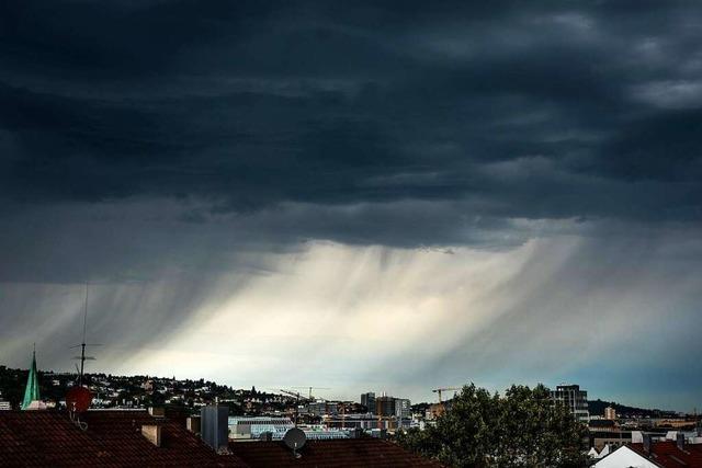 Der Deutsche Wetterdienst warnt vor weiteren Gewittern und Unwettern in Baden-Wrttemberg