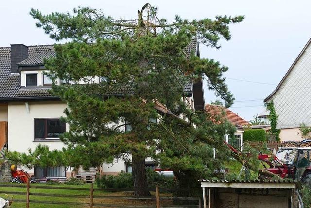 Unwetter richtet in Wutach und Bonndorf Schden an