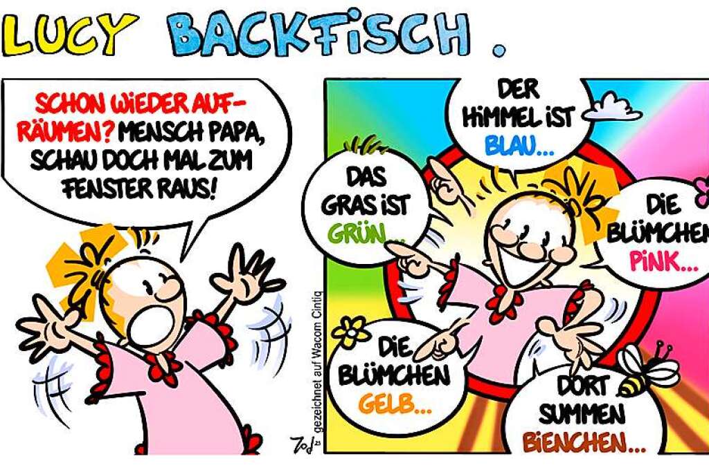 Lucy Backfisch Bunt Ist Immer Besser Neues Für Kinder Badische Zeitung