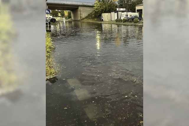 Komplettes Dach wird abgehoben