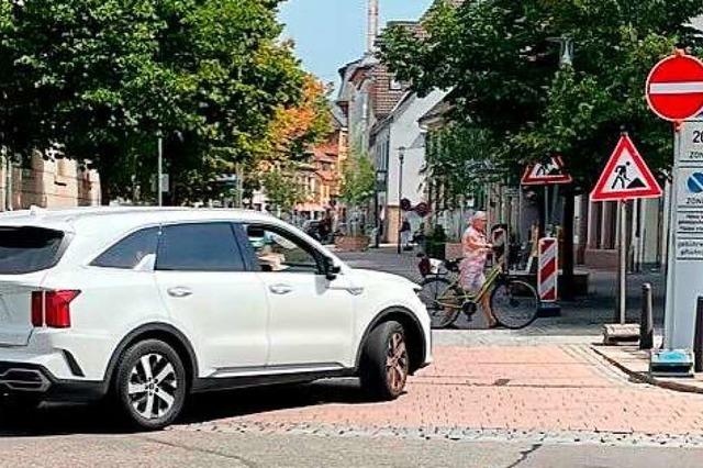 Einbahn-Regelung irritiert zahlreiche Autofahrer in Schopfheim