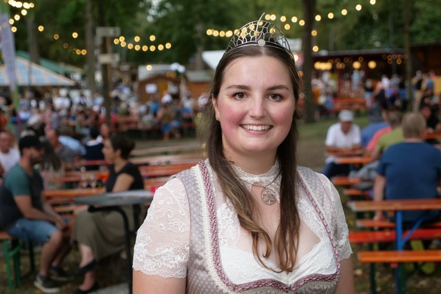 Verena Haler aus Freiburg-Opfingen is...inprinzessin  nun wieder vom Tuniberg.  | Foto: Patrick Kerber