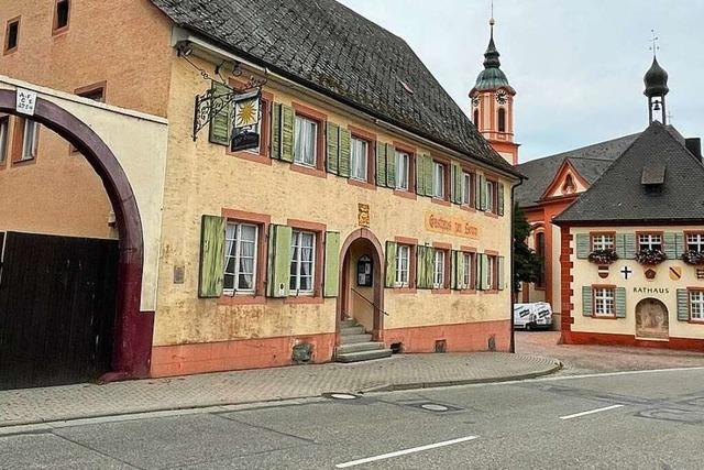 Erste Geflchtete sollen bald ins Gasthaus 