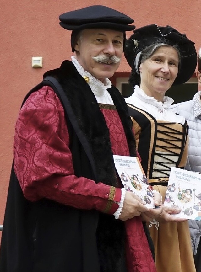 Initiatoren des Stadtfhrerdiploms: Thomas und Barbara Kern  | Foto: Stadt Waldkirch