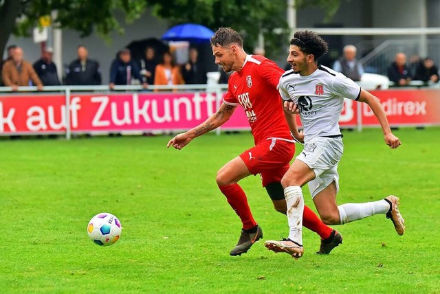 muss sich der FC Auggen dem Freiburger...cklichen Sieg fr den Ex-Oberligisten.  | Foto: Daniel Thoma