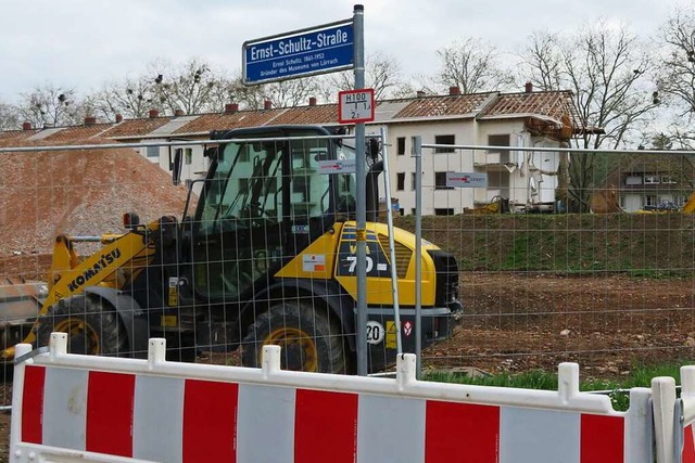 Mit den Abbrucharbeiten im Frhjahr na...rojekt Neue Mitte Nordstadt Fahrt auf.  | Foto: Peter Gerigk