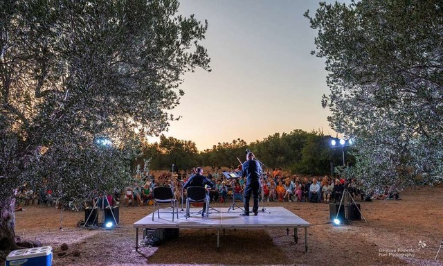 Klassik mitten in der Natur gibt es be...l Music Festival auf der Insel Lesbos.  | Foto: Eleonora Pouwels