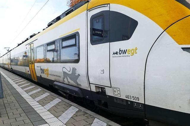 Metallstift in Steckdose einer Regionalbahn zwischen Freiburg und Weil entdeckt