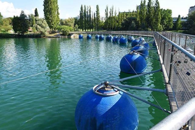 Freiburger Feuerwehr birgt leblose Person aus dem Flckigersee