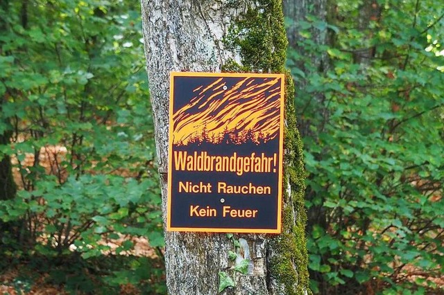 Das seit 23. August geltende Feuerverb...gen Dienstag, 29. August, aufgehoben.   | Foto: Landratsamt Waldshut