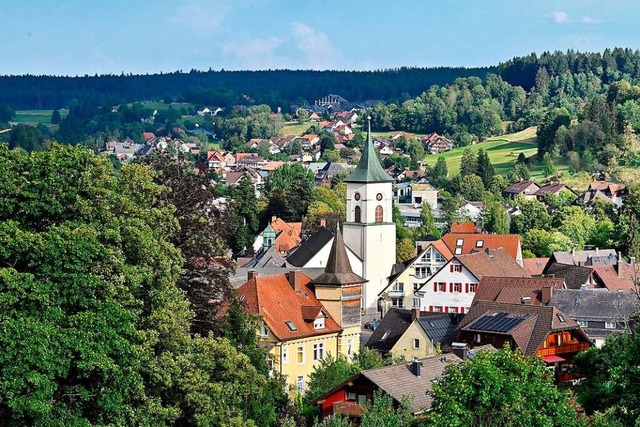 Mitten im Schwarzwald liegt das beschauliche Lenzkirch.  | Foto: Wolfgang Scheu