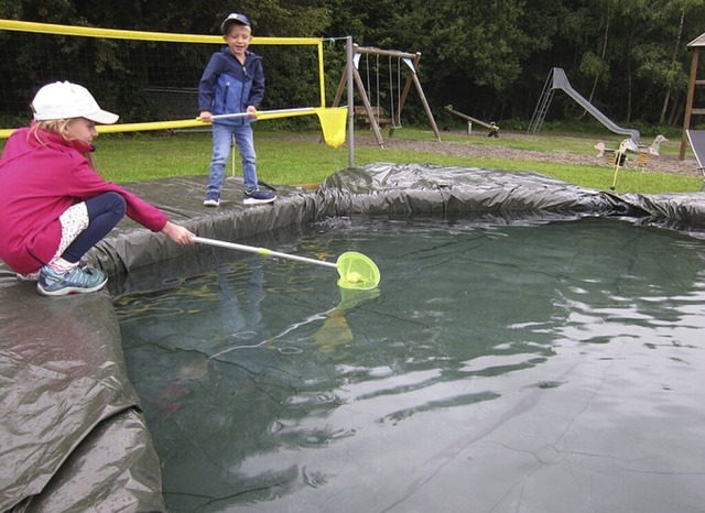 Die Kinder hatten Spa am Pool.  | Foto: privat