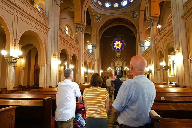 Die israelitische Gemeinden Basel biet...hrungen durch die Basler Synagoge an.  | Foto: Michelle Lgeler