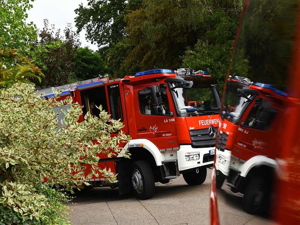 Am Leuselhardt stehen vormittags nur wenige Hindernisse.