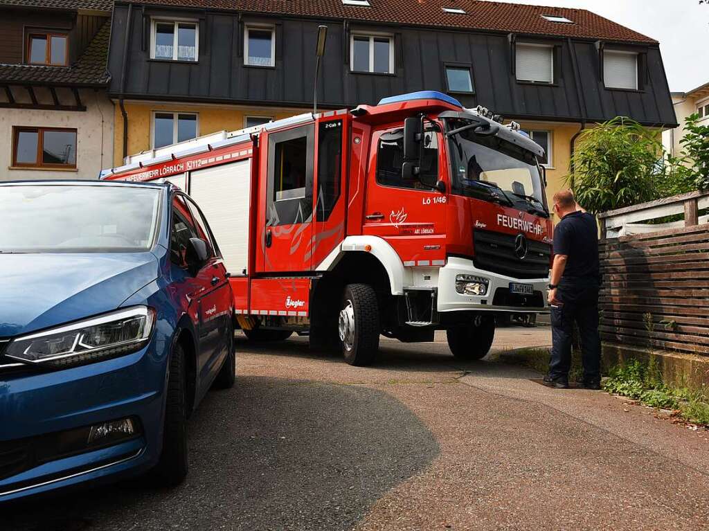 Einfahrt in die Niederfeldgasse