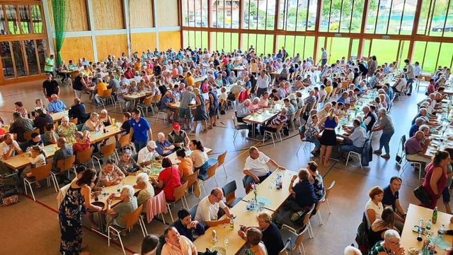 Beim Schutterer Fest vor wenigen Woche...lemen bei der Entwsserung bemerkbar.   | Foto: Karl-Stephan Kovacs