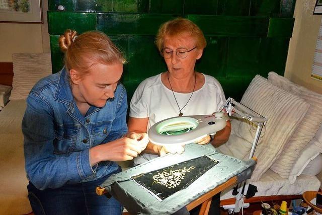 In Bernau wird die Tradition der Trachtenstickerei weitergegeben