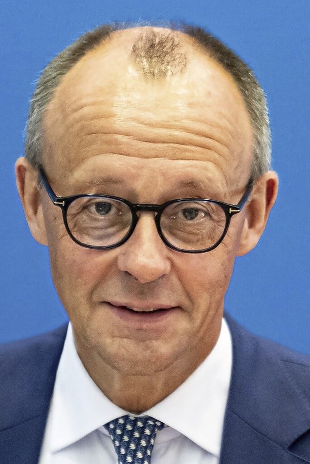 CDU-Chef Friedrich Merz  | Foto: Fabian Sommer (dpa)