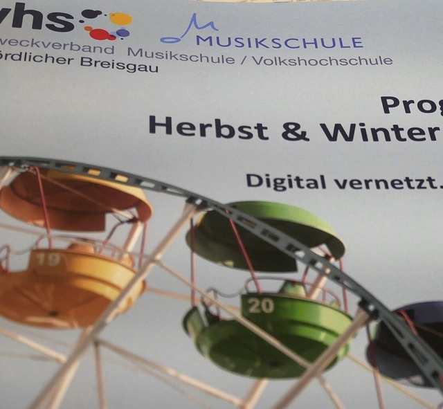 Das neue Programmheft der VHS fr das Herbst-/Wintersemester ist da.  | Foto: VHS Nrdlicher Breisgau