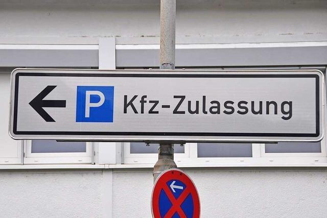 Digitale KfZ-Zulassung startet in Sdbaden mit technischer Strung